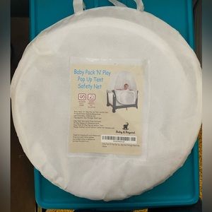 Pack and play pop up tent